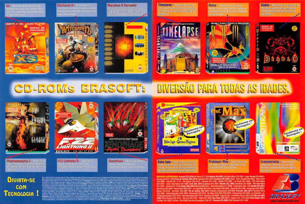 Propaganda Brasoft - Computer Games 33 - 1997