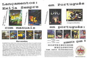 Propaganda Brasoft Games - Revista do CD-Rom 09 - 1996