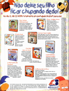 Propaganda Brasoft - Revista do CD-Rom 28 - 1997