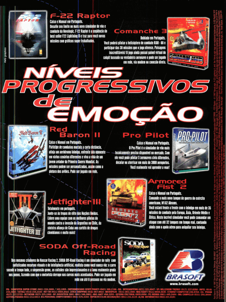 Propaganda Brasoft - Revista do CD-Rom 29 - 1997