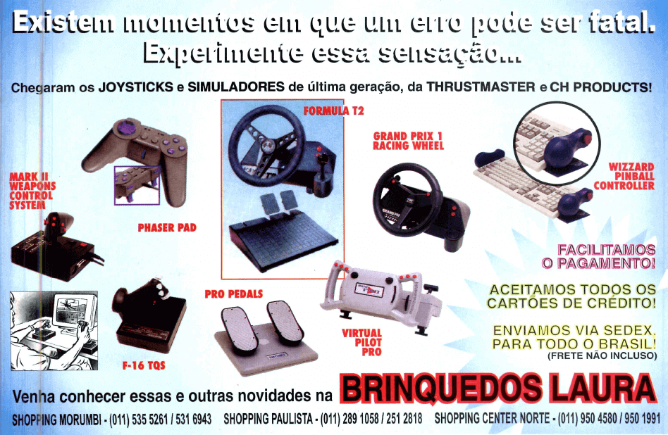 Propaganda Brinquedos Laura - Revista do CD-Rom 19 - 1997