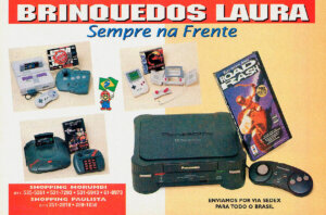 Propaganda Brinquedos Laura - SuperGamePower 07 - 1994