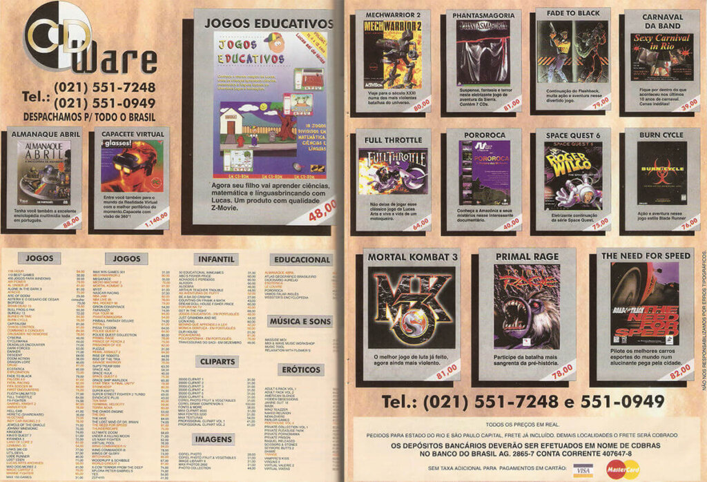 Propaganda CD Ware - Computer Games 17 - 1995