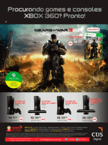 Propaganda CTIS Digital - Xbox 360 60 - 2011