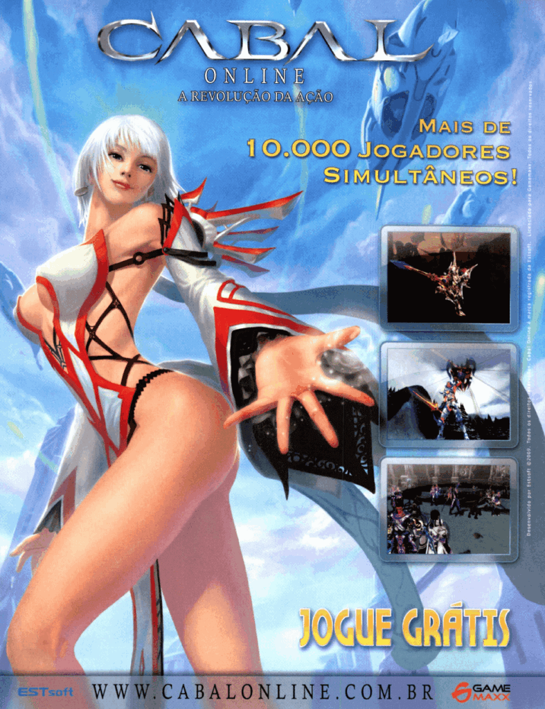 Propaganda Cabal Online - EGM Brasil 90 - 2009
