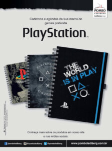 Propaganda Cadernos PlayStation - Revista PlayStation 210 - 2015