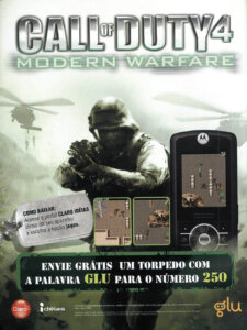 Propaganda Call of Duty 4 Modern Warfare (Glu) - Dicas & Truques para PlayStation 106 - 2007