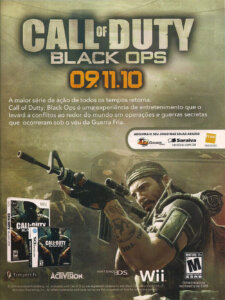 Propaganda Call of Duty Black Ops - Nintendo World 140 - 2010