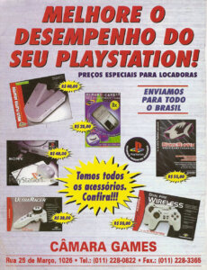 Propaganda Câmara Games - SuperGamePower Especial 10 - 1998