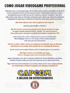 Propaganda Capcom - Videogame 55 - 1995