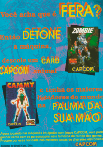 Propaganda Cards Capcom - VideoGame 62 - 1996