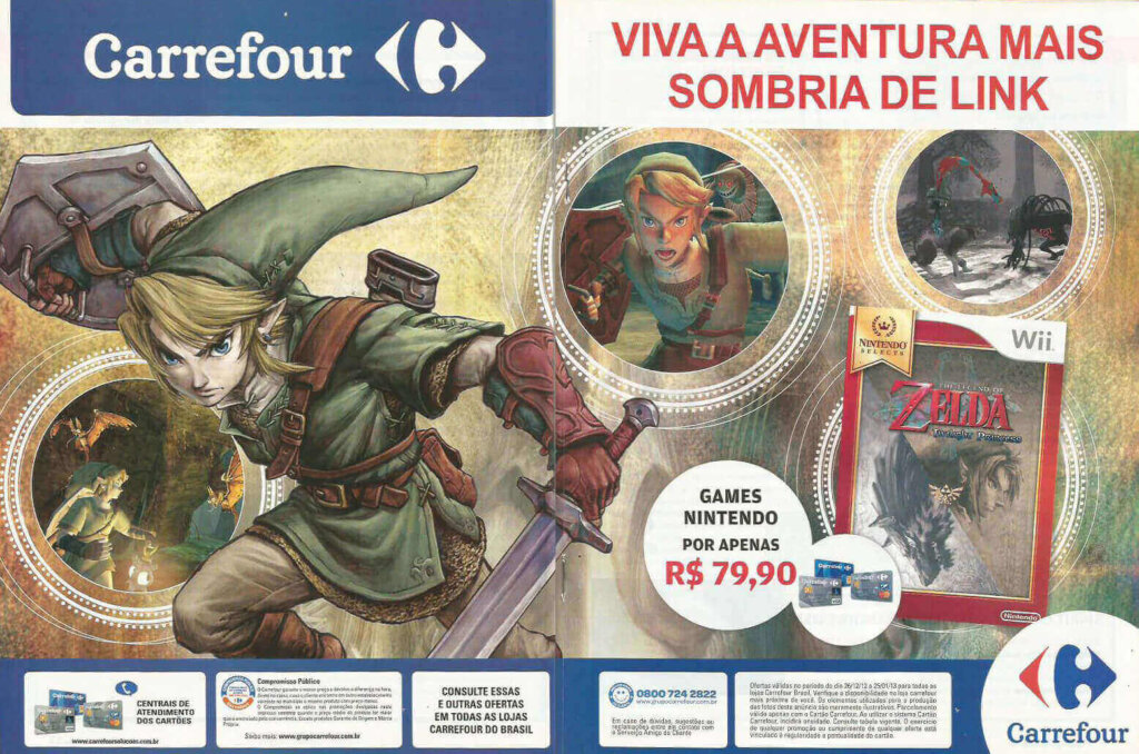 Propaganda Carrefour - Nintendo World 165 - 2013