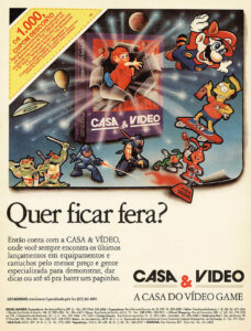 Propaganda Casa e Vídeo - Ação Games 01 - 1991