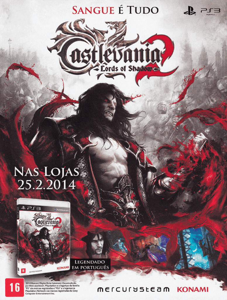 Propaganda Castlevania 2 Lords of Shadow - EGW 151 - 2014