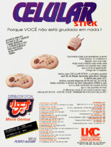 Propaganda Celular Stick - GamePower 16 - 1993