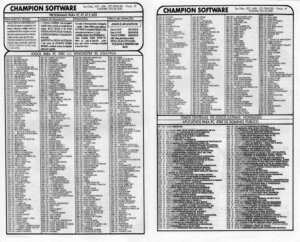 Propaganda Champion Software - Micro Sistemas 122 - 1992
