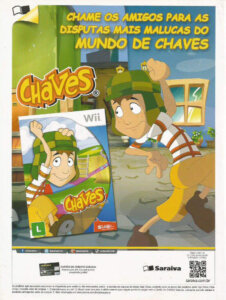 Propaganda Chaves (Saraiva) - Nintendo World 166 - 2013
