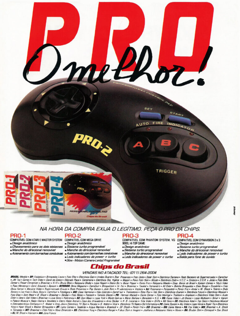 Propaganda Chips do Brasil - Ação Games 21 - 1992