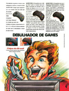 Propaganda Chips do Brasil - Ação Games 40 - 1993