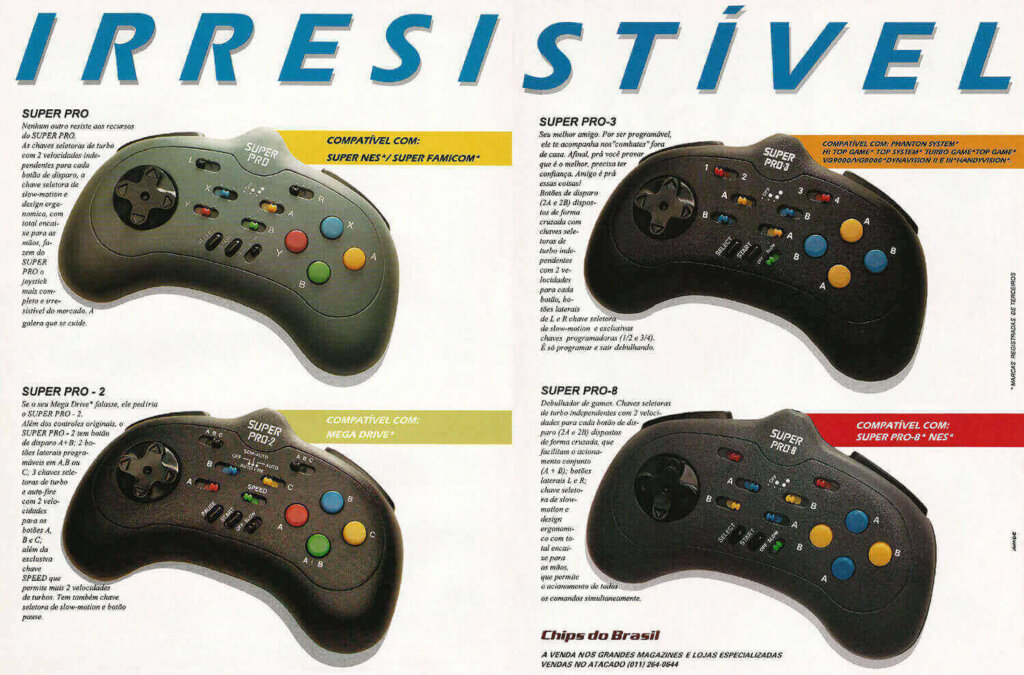 Propaganda Chips do Brasil - Ação Games 48 - 1993