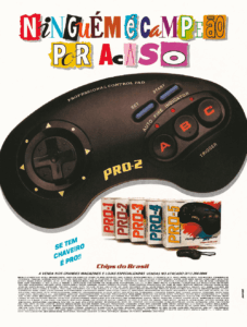 Propaganda Chips do Brasil - Ação Games 58 - 1994