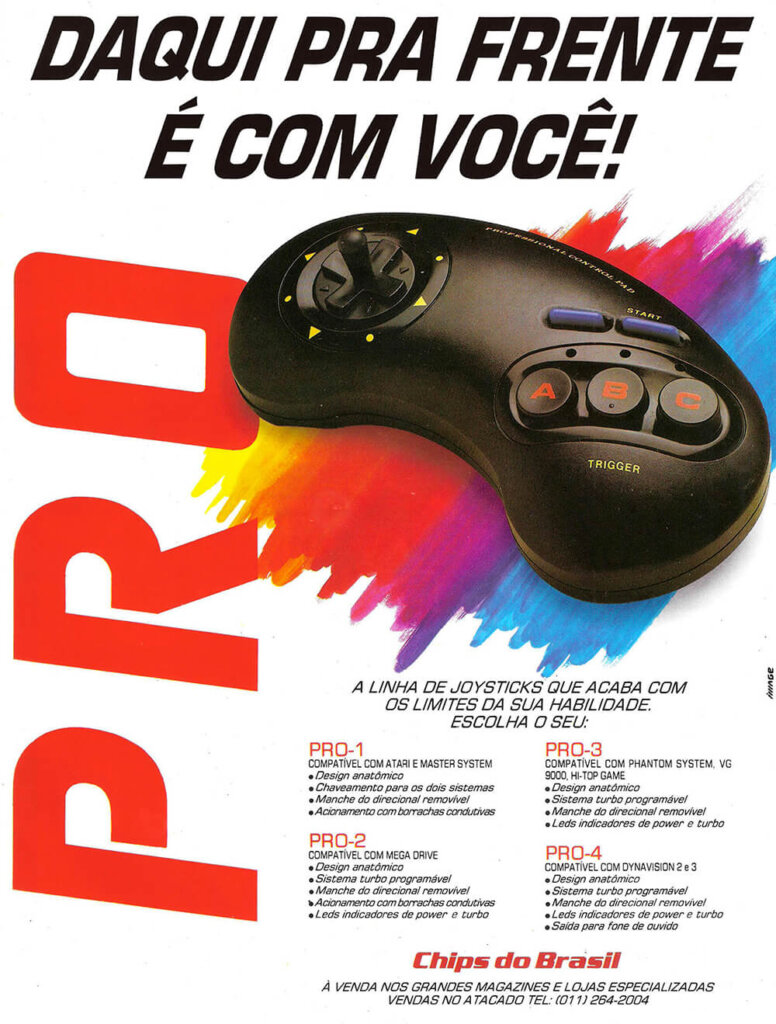 Propaganda Chips do Brasil - Game Power 01 - 1992