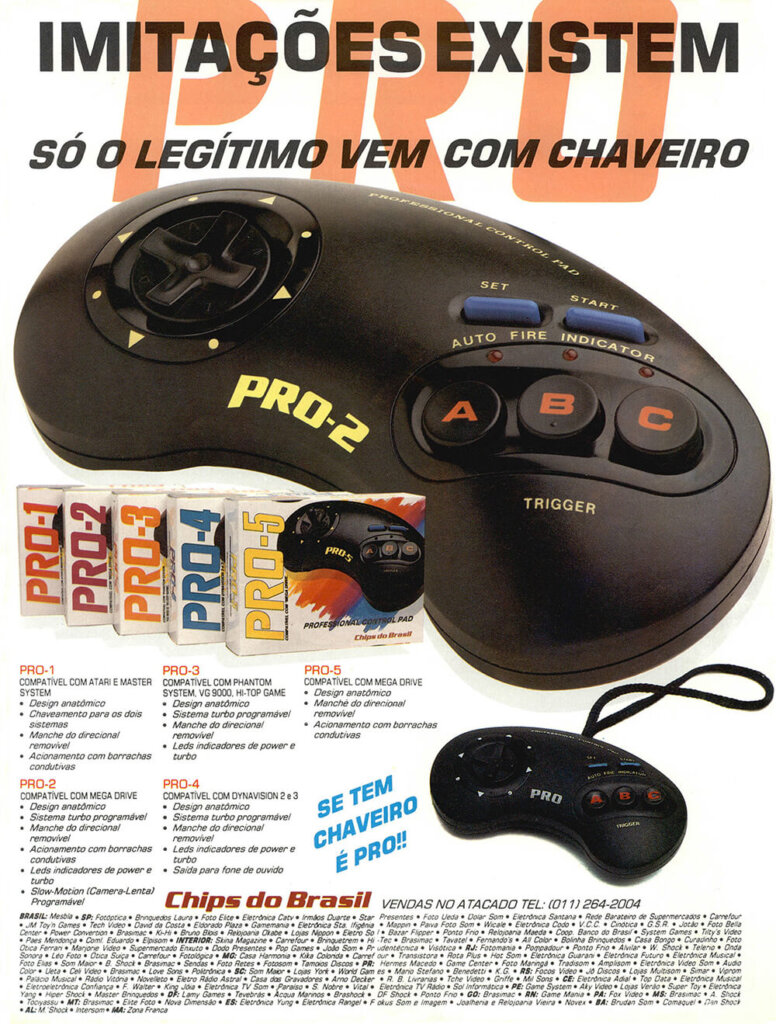 Propaganda Chips do Brasil - GamePower 07 - 1992
