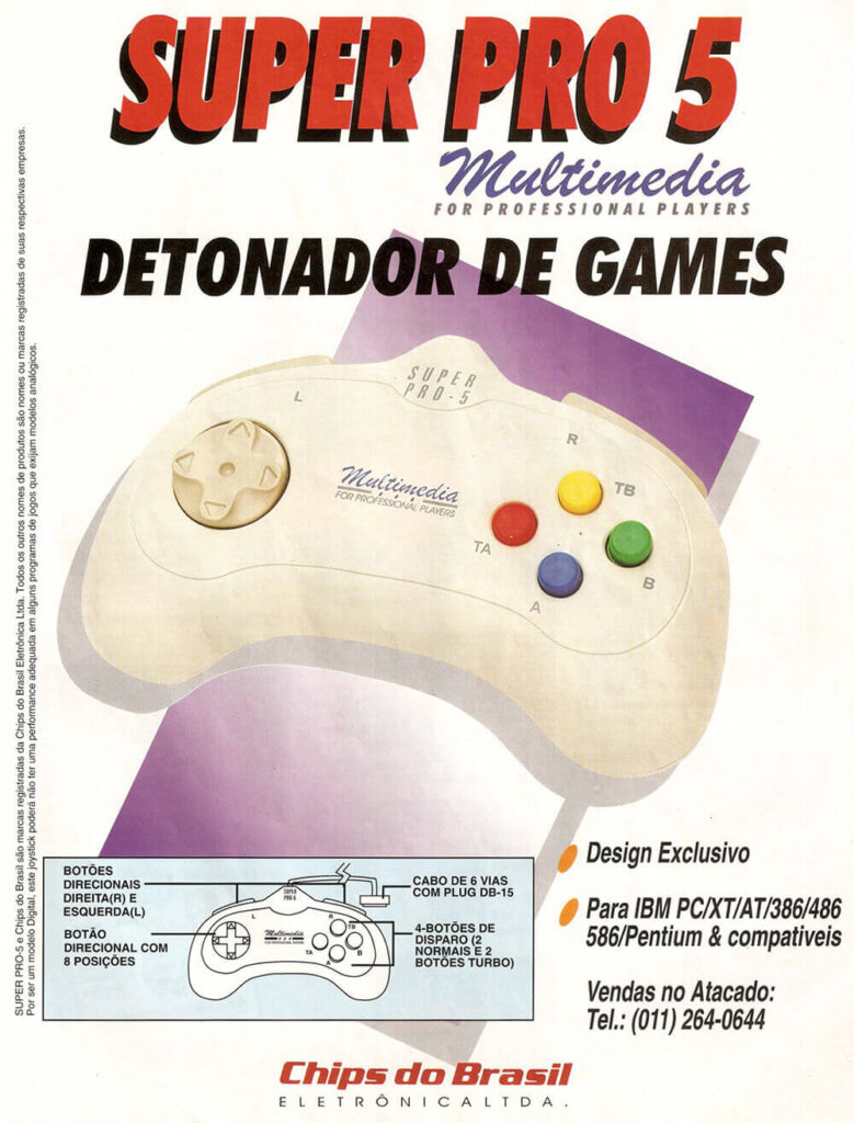 Propaganda Chips do Brasil - SuperGamePower 36 - 1997