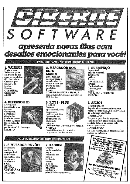 Propaganda Ciberne - Interface 21 - 1984