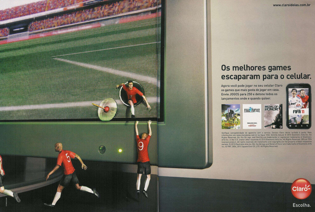 Propaganda Claro - Dicas & Truques para PlayStation 143 - 2010