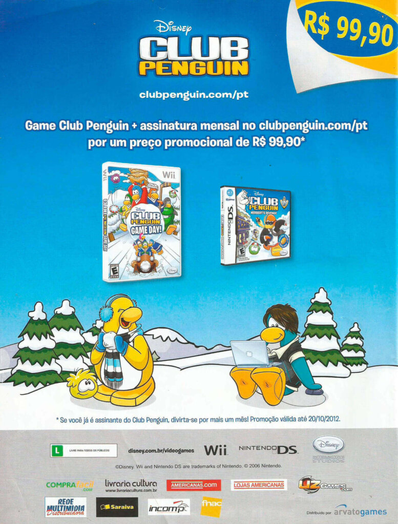 Propaganda Club Penguin - Revista Recreio 585 - 2011