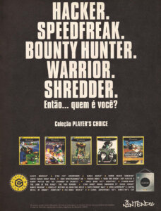 Propaganda Coleção Player's Choice - Nintendo World 71 - 2004