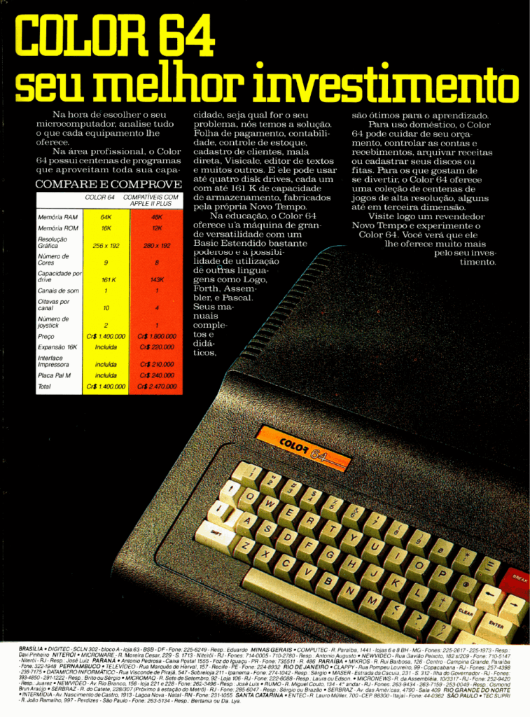 Propaganda Color 64 - Micro & Vídeo 07 - 1984