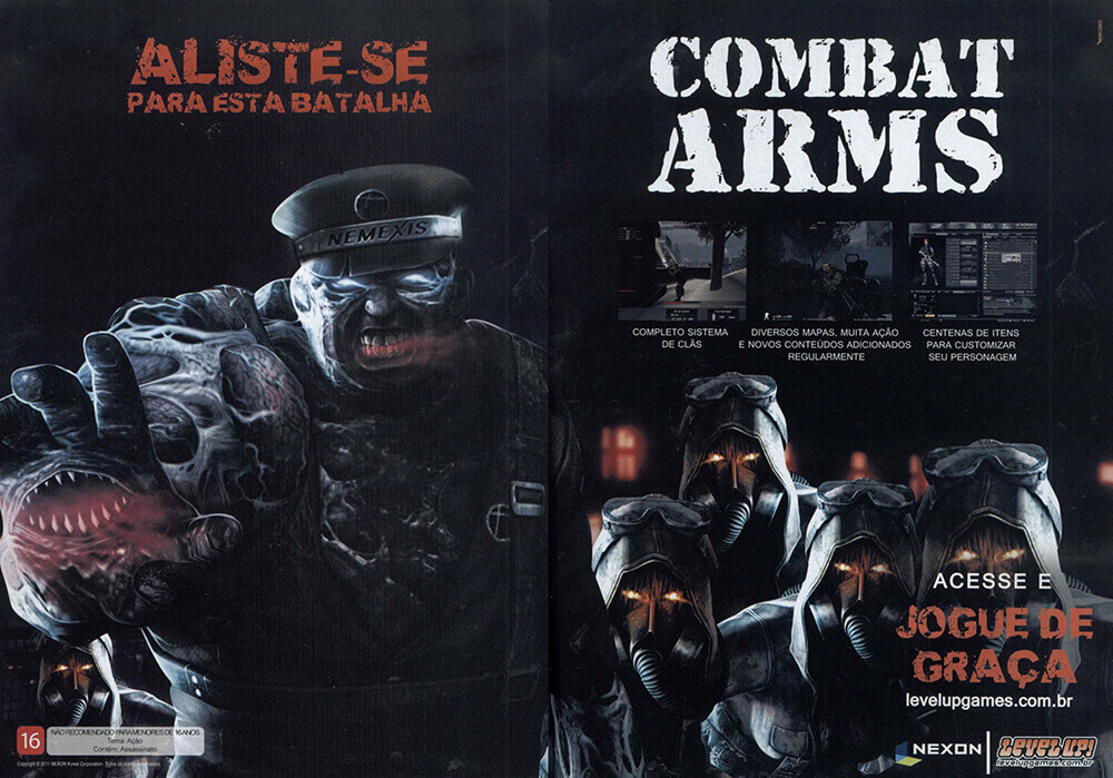 Propaganda Combat Arms - Dicas & Truques para PlayStation 150 - 2011