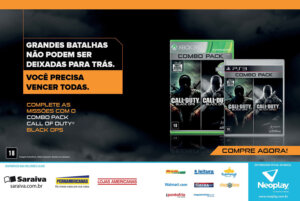 Propaganda Combo Pack Call of Duty - Revista PlayStation 209 - 2015