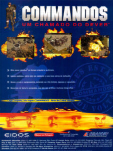 Propaganda Commandos Um Chamado do Dever - Senha PC 07 - 1999