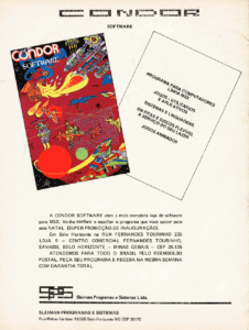 Propaganda Condor Software - MSX Micro 13 - 1987