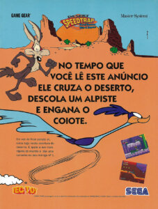 Propaganda Coyote - Ação Games 67 - 1994