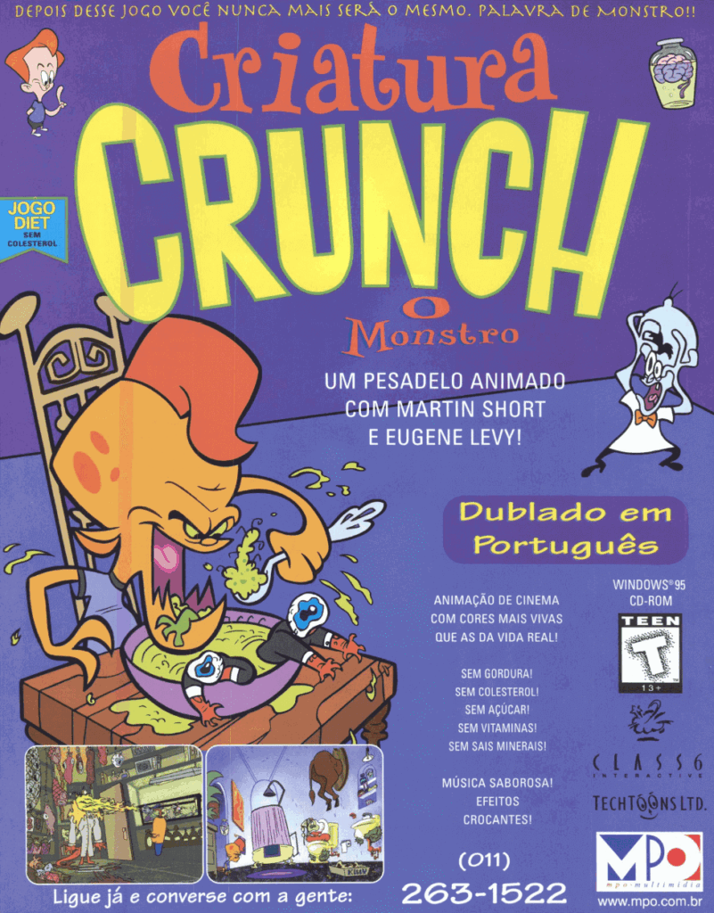 Propaganda Criatura Crunch - BIGMAX 08 - 1997