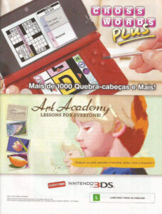 Propaganda Cross Worlds Plus e Art Academy - Nintendo World 162 - 2012