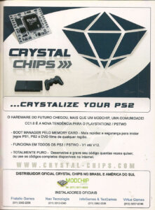 Propaganda Crystal Chips - Dicas & Truques para PlayStation 70 - 2004