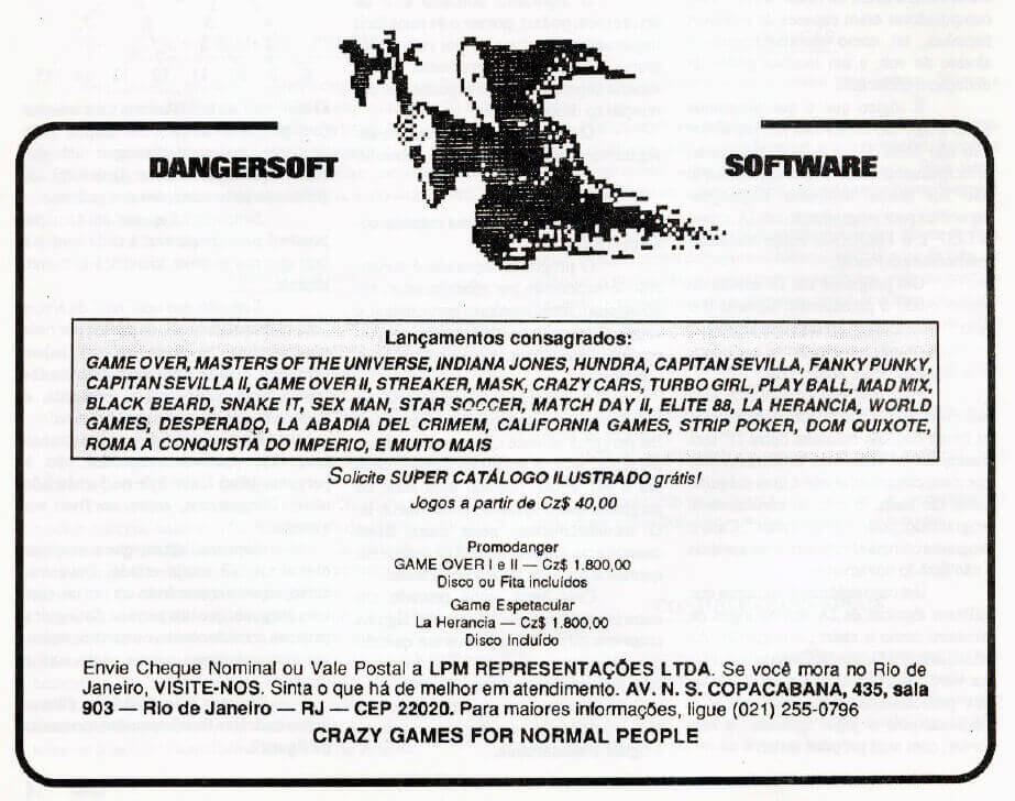 Propaganda Dangersoft Software - CPU 04 - 1988