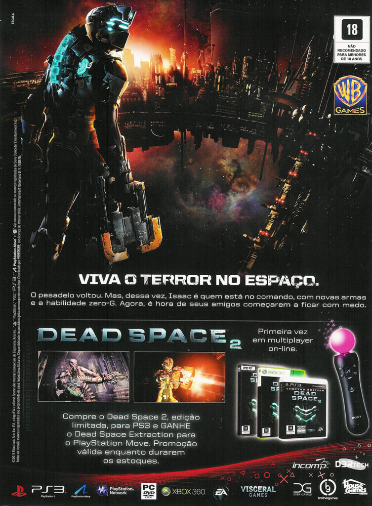 Propaganda Dead Space 2 - Dicas & Truques para PlayStation 144 - 2011