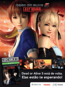 Propaganda Dead or Alive 5 Last Round - Revista Oficial Xbox 105 - 2015