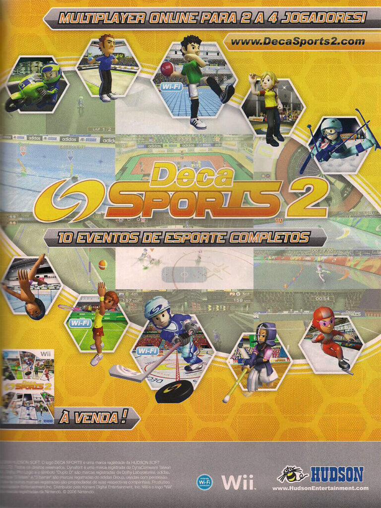 Propaganda Deca Sports 2 - Nintendo World 128 - 2009