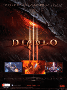 Propaganda Diablo 3 - Revista PlayStation 163 - 2012