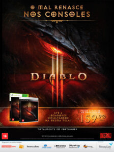 Propaganda Diablo III - Revista Oficial Xbox 84 - 2013