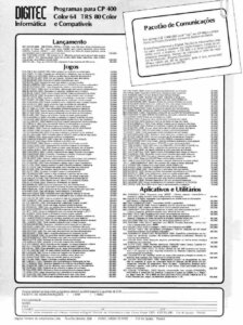 Propaganda Digitec Informática - Micro Sistemas Edição Especial Informática 85 - 1985