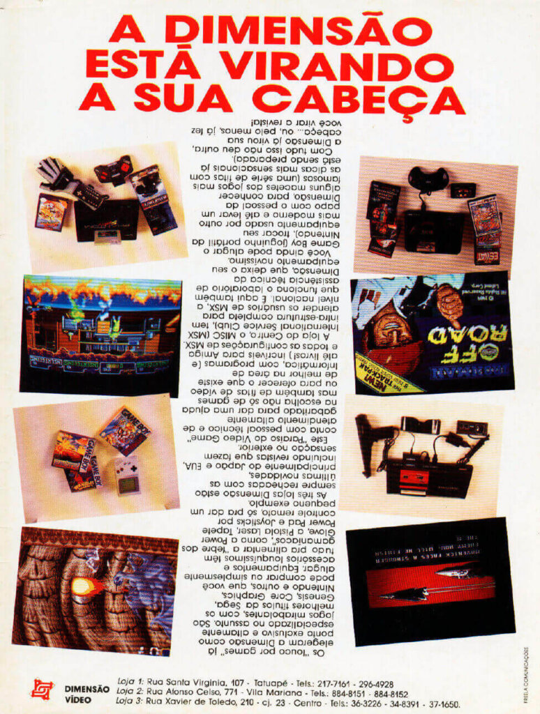 Propaganda Dimensão - CPU 20 - 1990