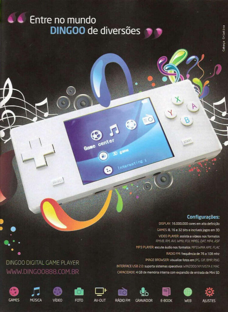 Propaganda Dingoo - Dicas & Truques para PlayStation 123 - 2009
